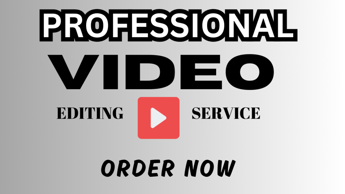 be your professional video editor