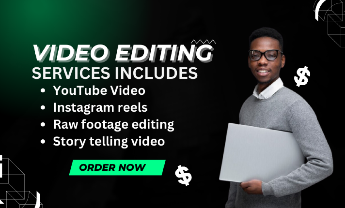 do amazing YouTube video editing, professional video edit