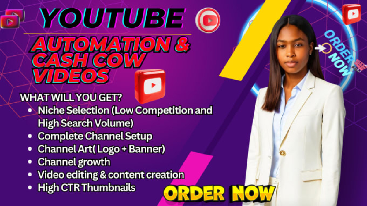 create cash cow YouTube automation channel cash cow videos cash cow faceless YouTube Video