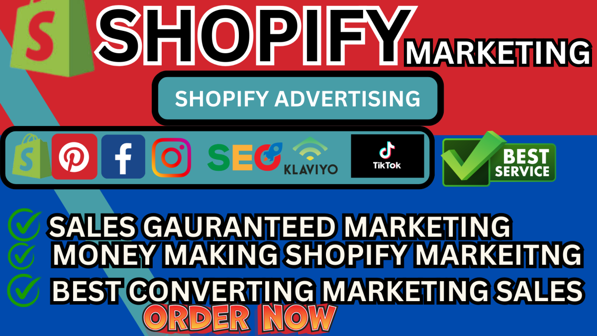 do shopify marketing for your shopify store