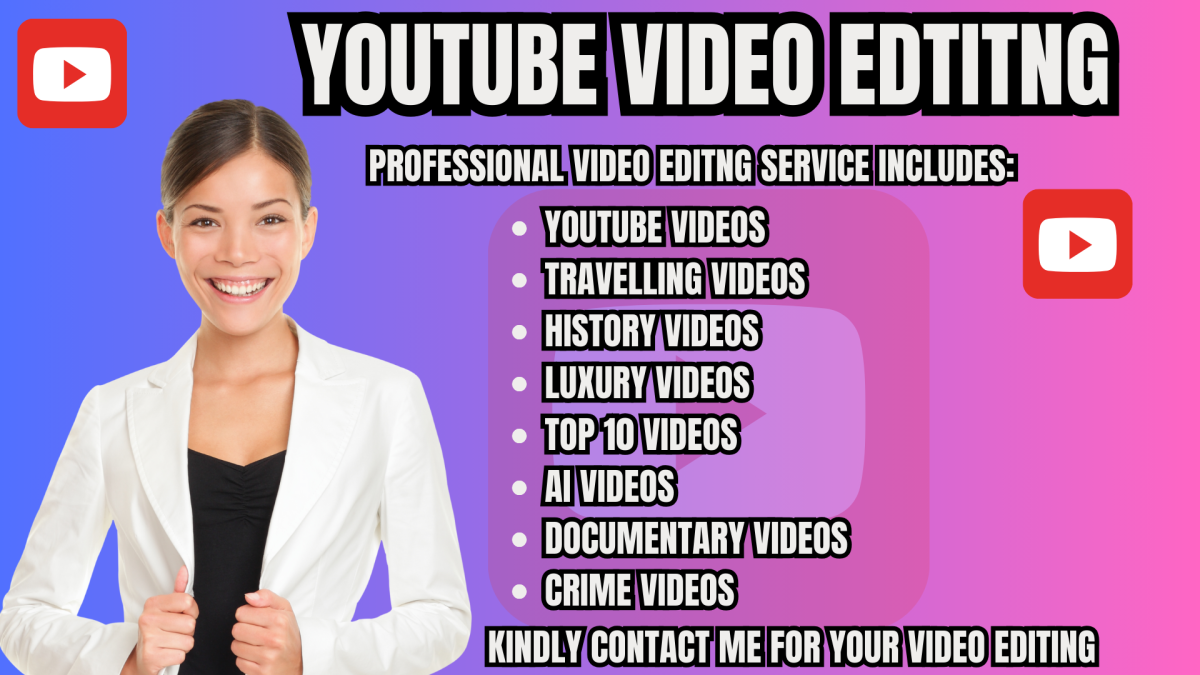 be your professional automated youtube video Editor