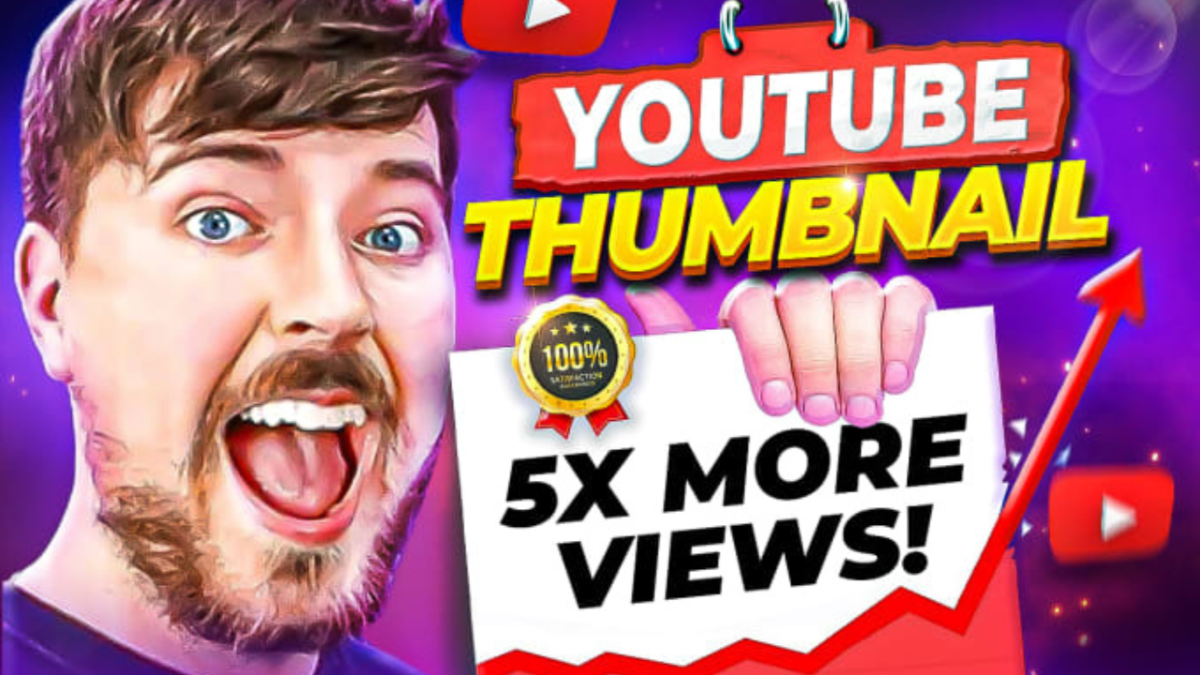 create an eye catching thumbnail for your YouTube channel 