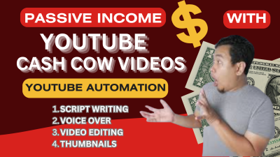 create automated youtube cash cow channel, cash cow video, channel seo