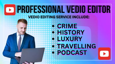 do a professional vedio editing 