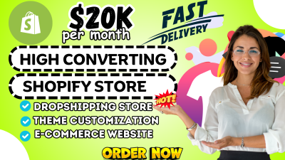 Create shopify dropshipping store