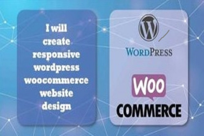 create responsive WordPress  Woo commerce website design