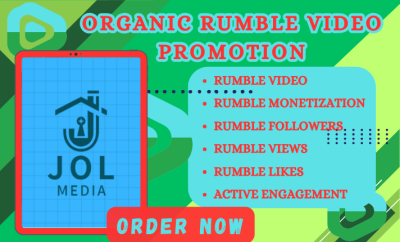 do rumble video promotion organic Rumble channel promotion rumble followers rumble monetization