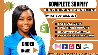 do dropshipping marketing sales for your shopify store to boost sales