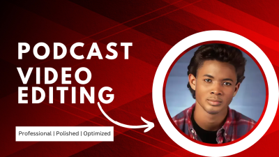 do professional podcast video editing