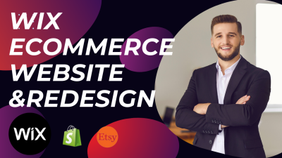 do wix website design and  wix ecommerce website