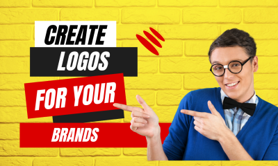 design eye-catchy logo for your brand