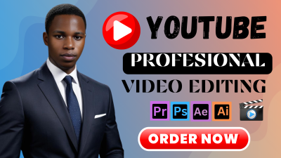 be professional video editor for youtube, social media